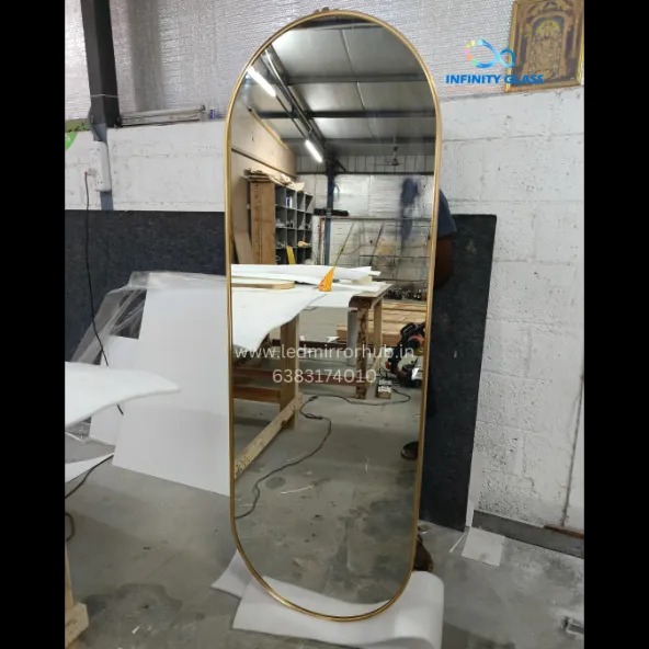 Discover Modern Golden Frame  6'x2.5' LH136