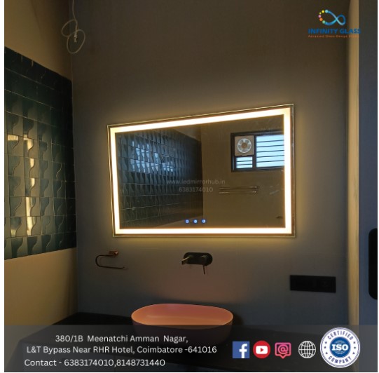 4*1.5 Rectangle shaped Bathroom Mirror BM - 49