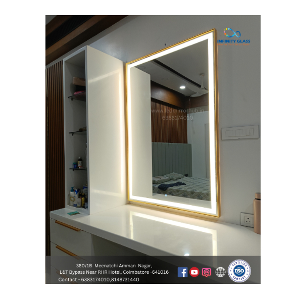 4*2 Rectangle Shaped Wardrobe Mirror WM - 21