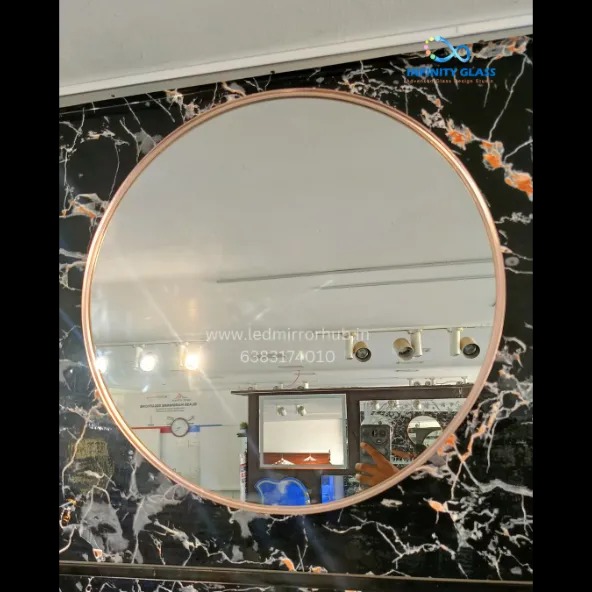Discover Modern Rose Goldern Frame Mirror 2.5'2.5' LH142