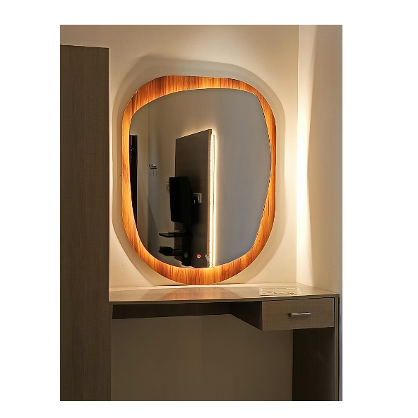 Unshaped Wardrobe Led Mirror WM - 19