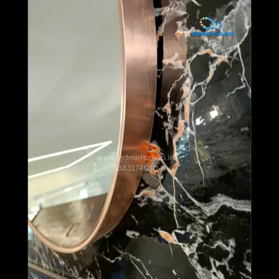 Discover Modern Rose Goldern Frame Mirror 2.5'2.5' LH142