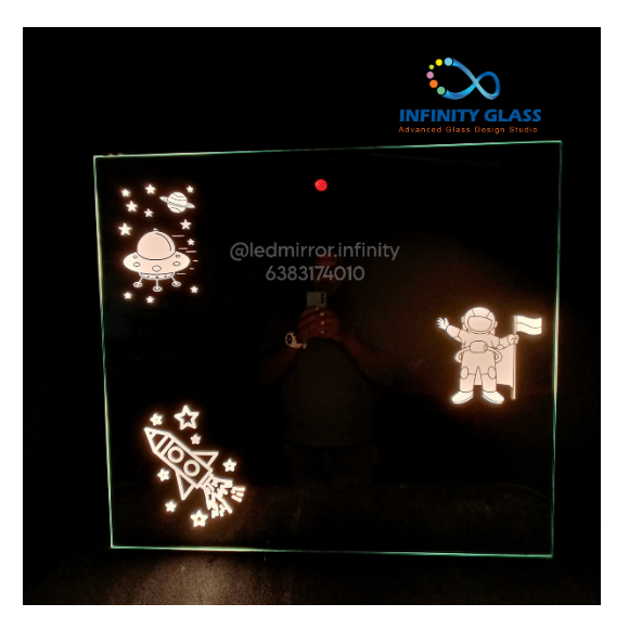 Aerospace Square Shaped Led Mirror DM - 13