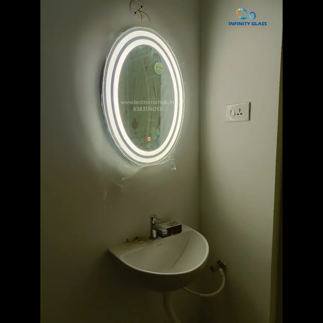2' Oval Modern Light mirrors 24"x18" LH40