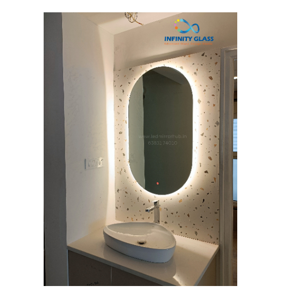 Capsule Shaped Back Light Led Without Frame BM - 17
