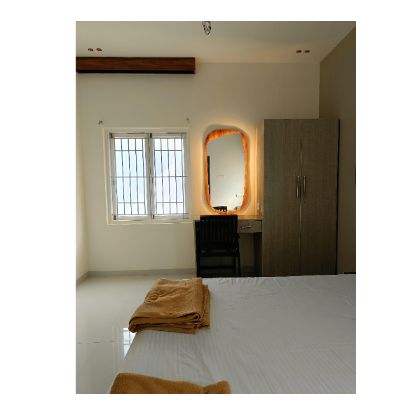 Unshaped wardrobe Led Mirror WM - 18
