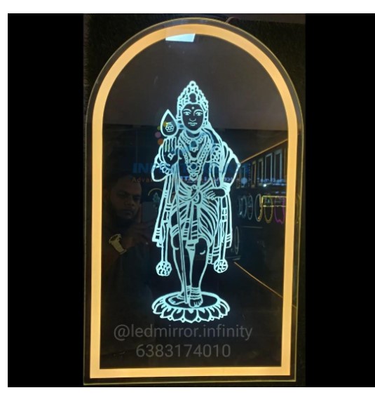 Top Arch Murugar Designed Led Mirror DM - 17