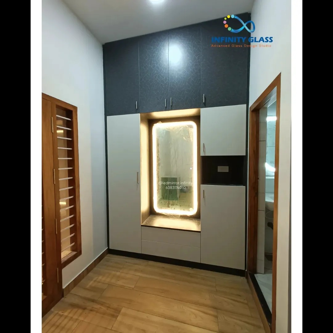 Modern Rectangle Wardrobe LED Dressing Mirrors LH59