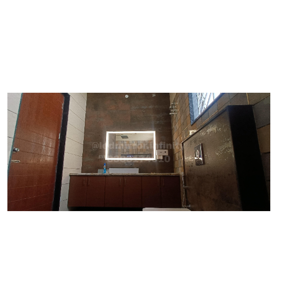 3*2 Rectangle Shaped Bathroom Led Mirror BM - 55