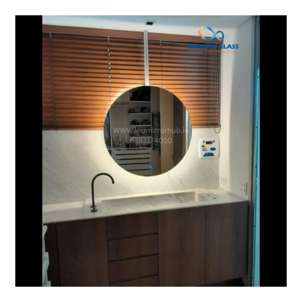 Round Shaped Back Light Mirror BM - 25